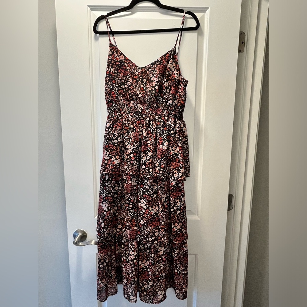 Floral Ruffle Dress